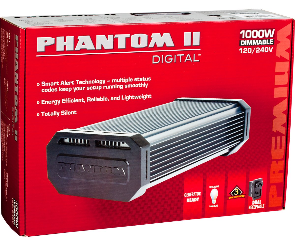 Phantom 2 Digital Ballast 1000W 208-240V
