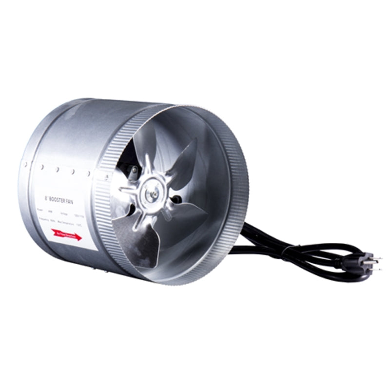 Hydro Crunch 420 CFM 8-inch Booster Fan