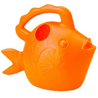 Fish Watering Can - 1gal Capacity - Orange Fish
