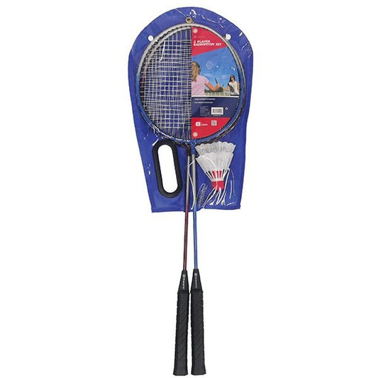 MD Sports 2-Player Badminton Racket Set