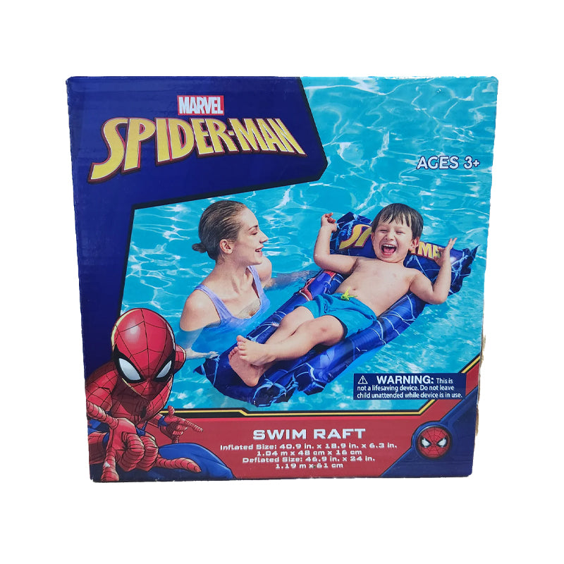 Bestway Marvel Spider-Man Swim Raft Inflatable Pool Float