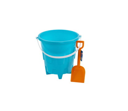 Beach Bucket 8in. Round Pail/Shovel