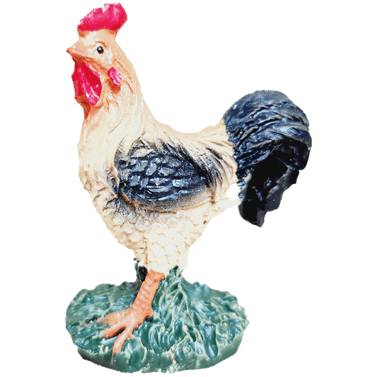 Mini Garden Farm Animal Rooster, 3 Inch