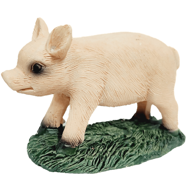 Mini Garden Farm Animal Pig, 3 Inch