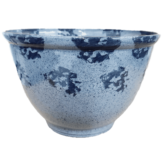 New Rust Glaze Plastic Planter, 8in