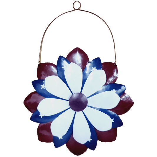 Patriotic Metal Decor Sign