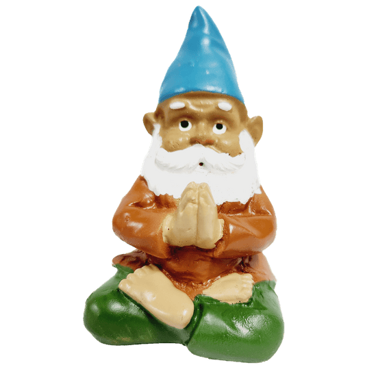 Mini Garden Yoga Gnome, 3 Inch