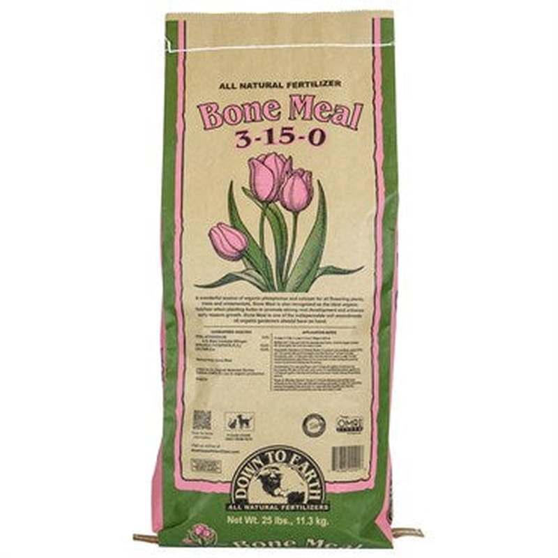 Down To Earth Bone Meal Natural Fertilizer (3-15-0) 25lb