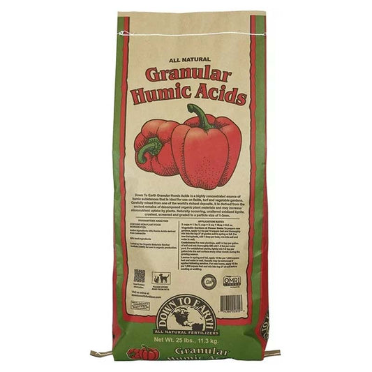 Down To Earth Granular Humic Acids, 25lb