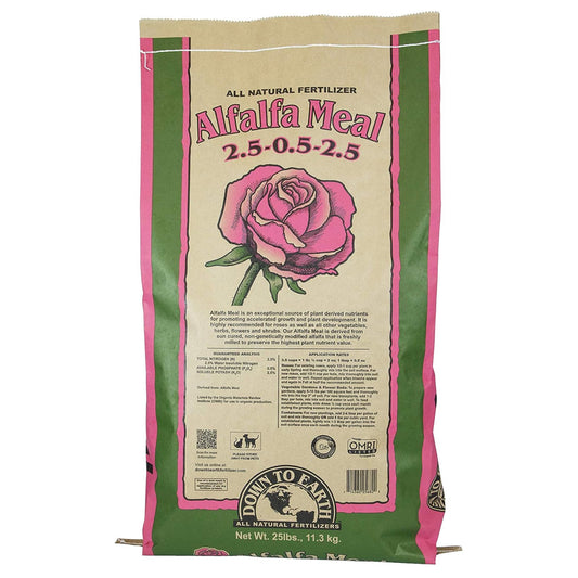 Down To Earth Alfalfa Meal (2.5-.05-2.5) 25lb