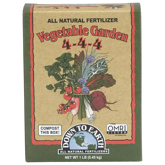 Down To Earth Vegetable Garden (4-4-4) 1lb