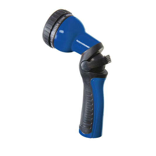 Dramm Revolution Metal 9-Pattern Nozzle, Blue