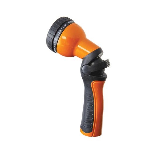 Dramm Revolution Metal 9-Pattern Nozzle, Orange