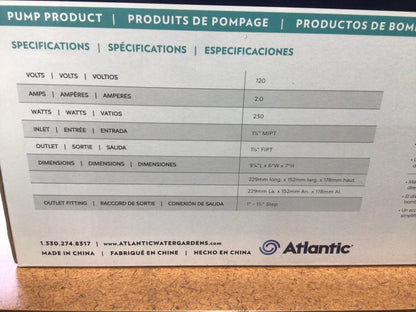 Atlantic Tidalwave TT4000