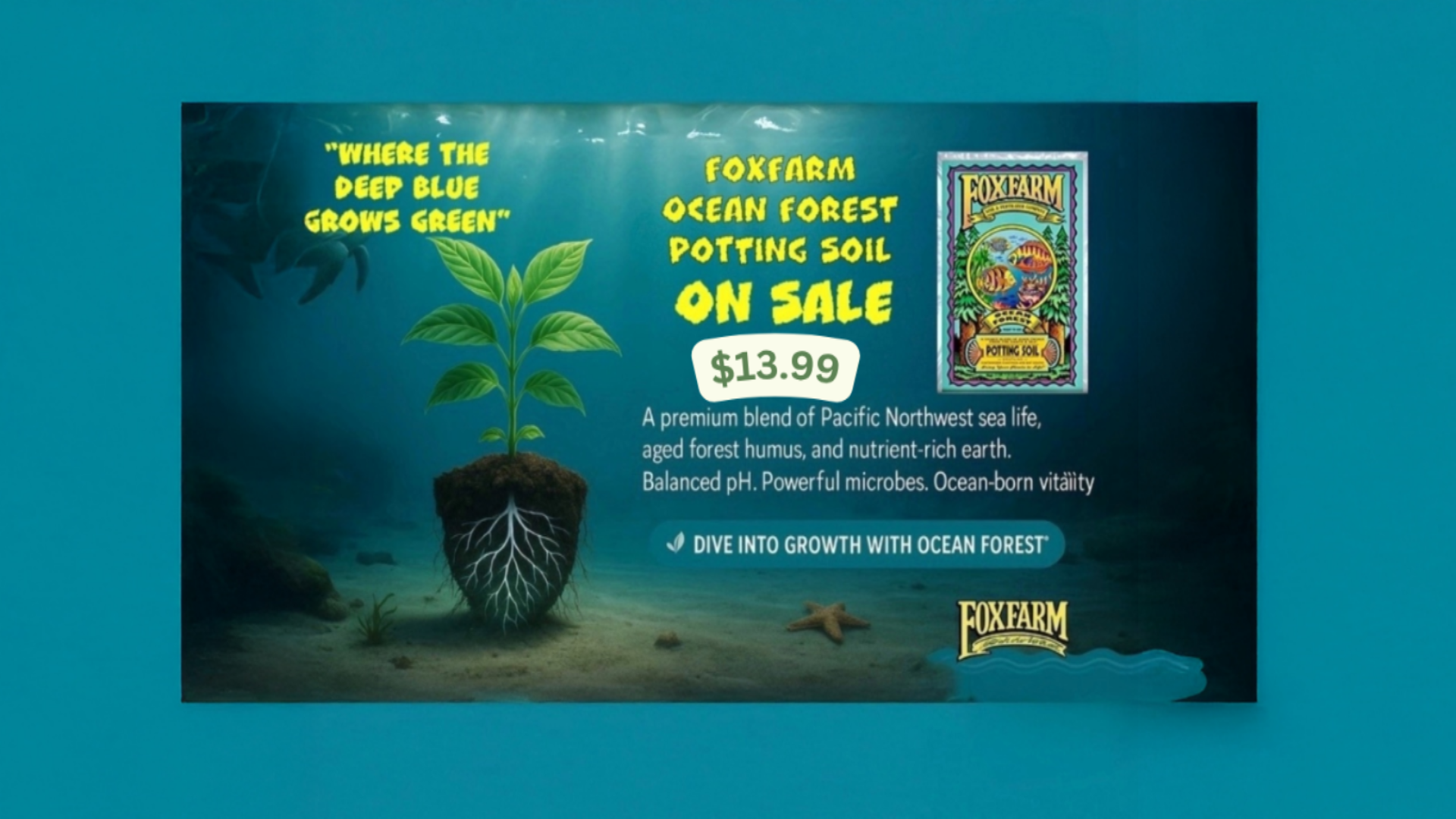 Garden soil for 1.5 cubic feet