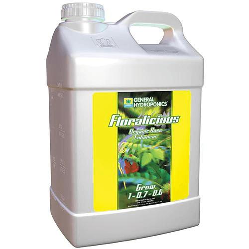 General Hydroponics Floralicious Grow Base Enhancer, 2.5 Gallon