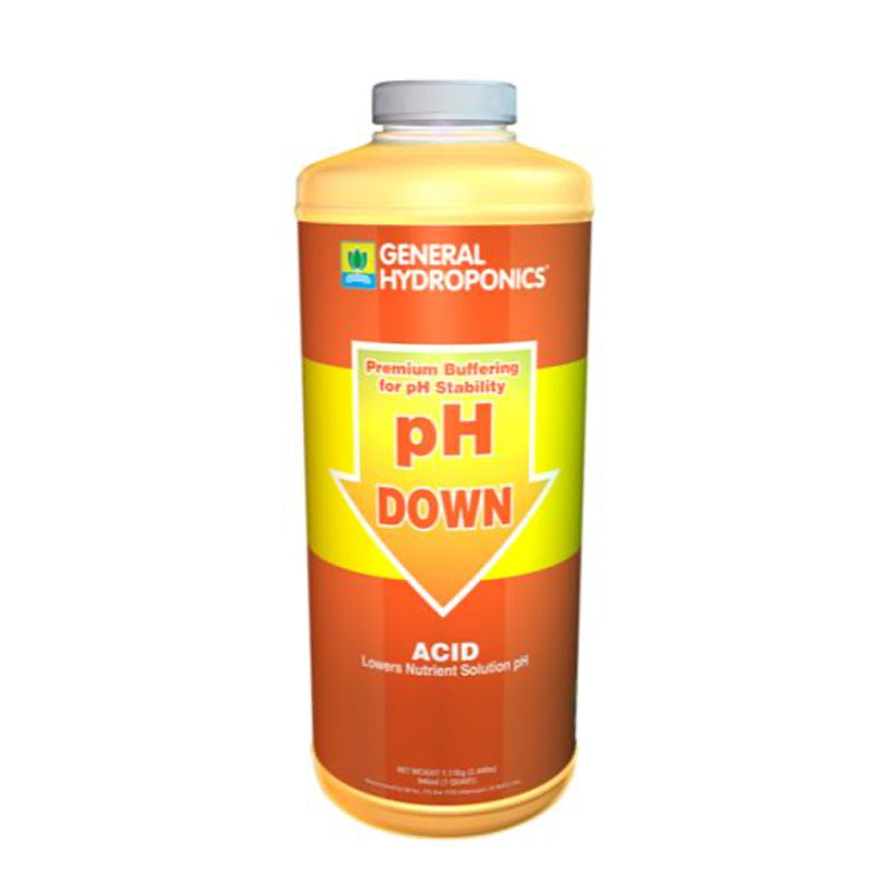 General Hydroponics® pH Down Quart