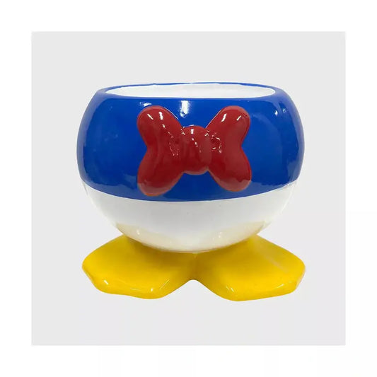 Disney Donald Duck With Feet Ceramic Planter 5.75"x5.75"x5.12"