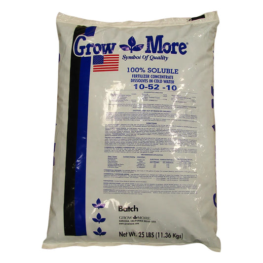 Grow More 25lb Mendo Plant Starter 10-52-10
