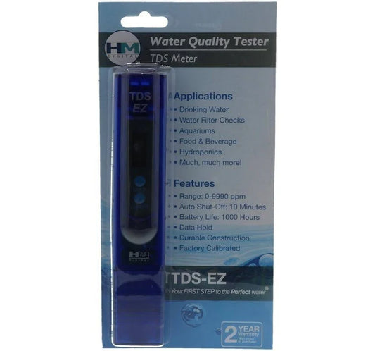 HM Digital Water Quality Tester TDS EZ Meter