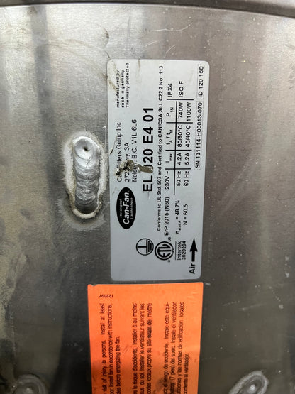 Pre-Owned Can-Fan Max-Fan 20"  (4688 CFM)