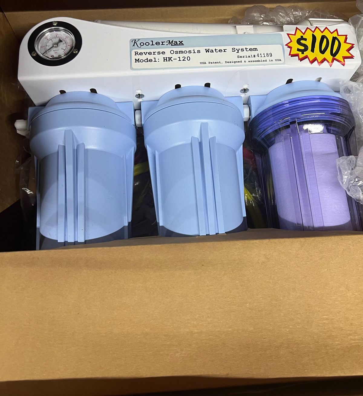 Discounted Kooler Max RO Water System HK-120