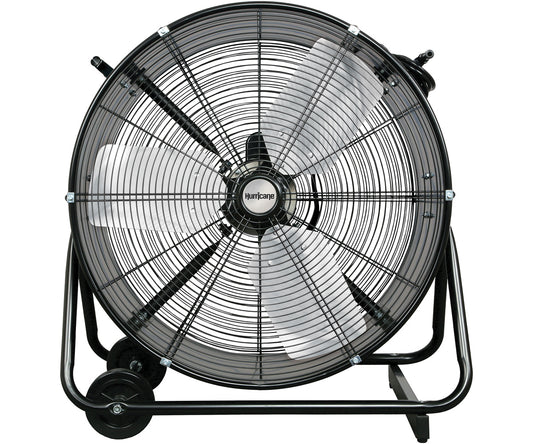 Large industrial fan with 'Hart & Cooley' branding on a white background