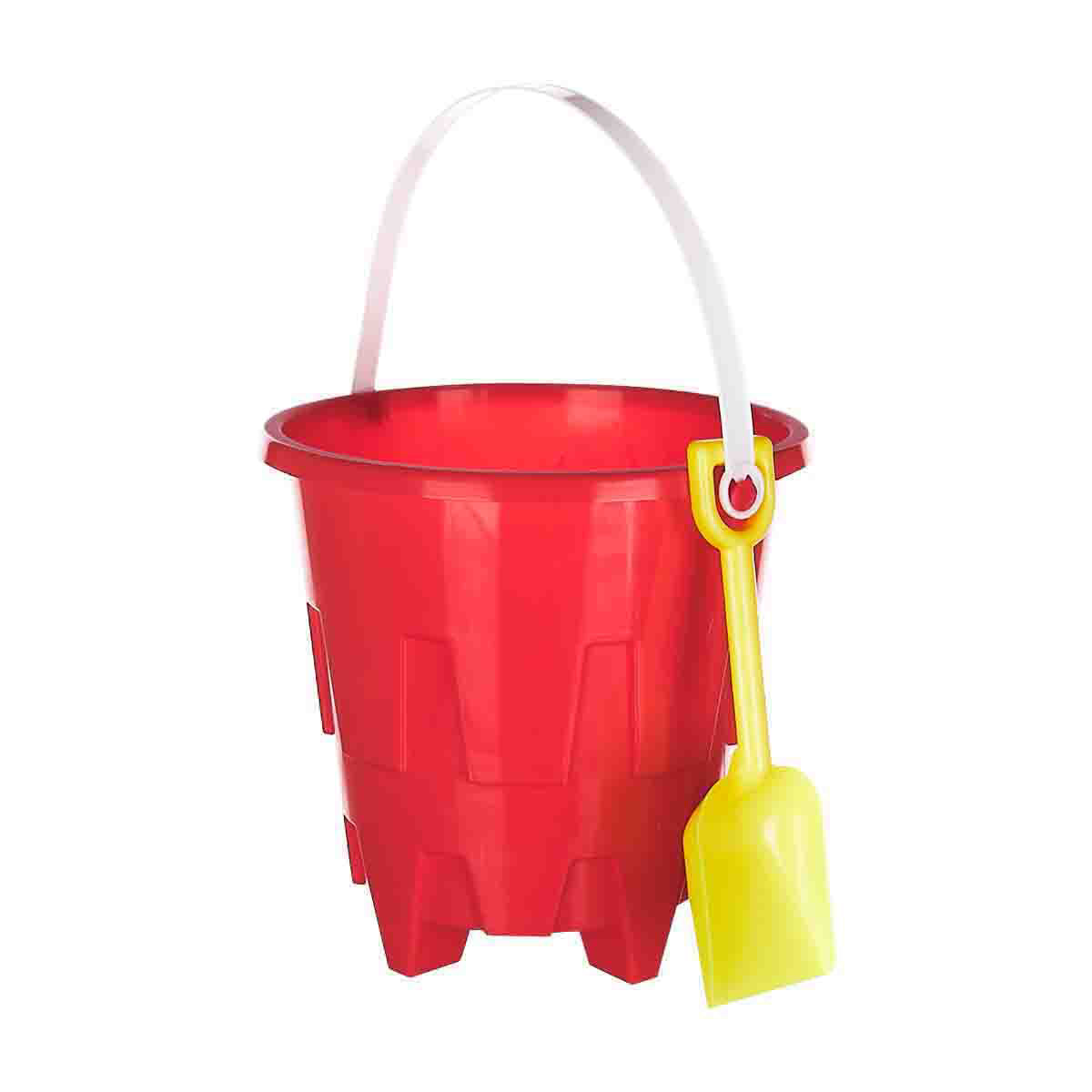 Beach Bucket 8in. Round Pail/Shovel