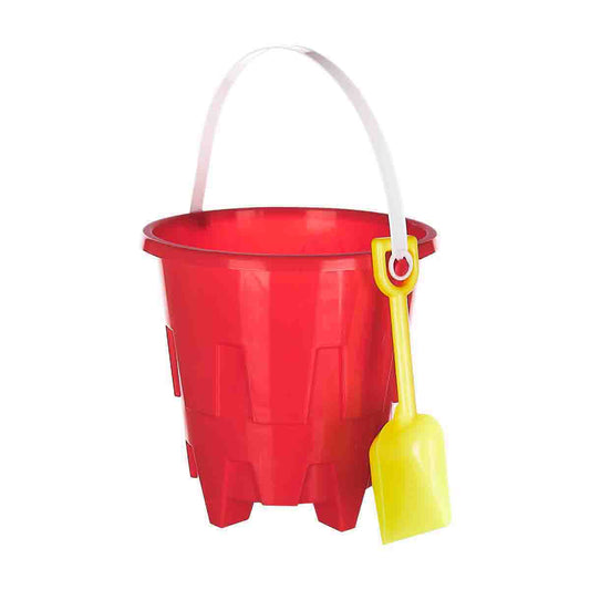 Beach Bucket 8in. Round Pail/Shovel