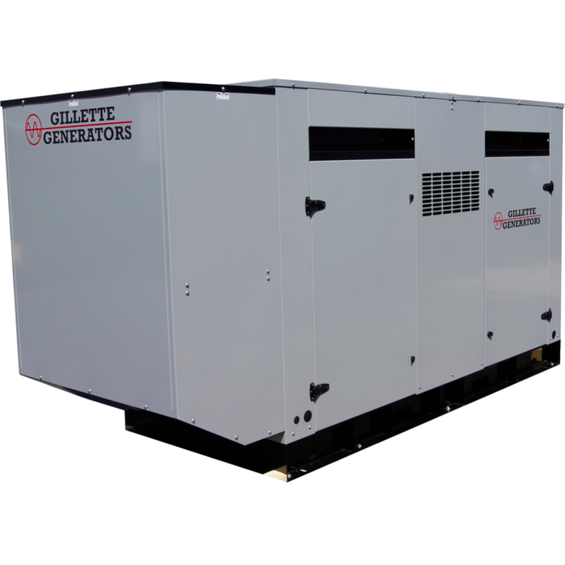 Gillette Generators Industrial Diesel / SPJD-2100 with 14,000lb Dual Axel Transport Trailer (Floor Model)