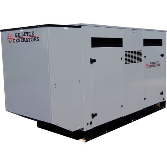 Gillette Generators Industrial Diesel / SPJD-2100 with 14,000lb Dual Axel Transport Trailer (Floor Model)