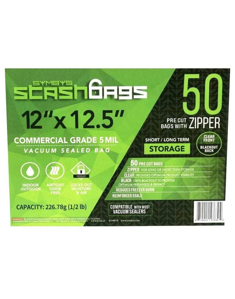 SYMBYS StashBags Vacuum Seal Bags