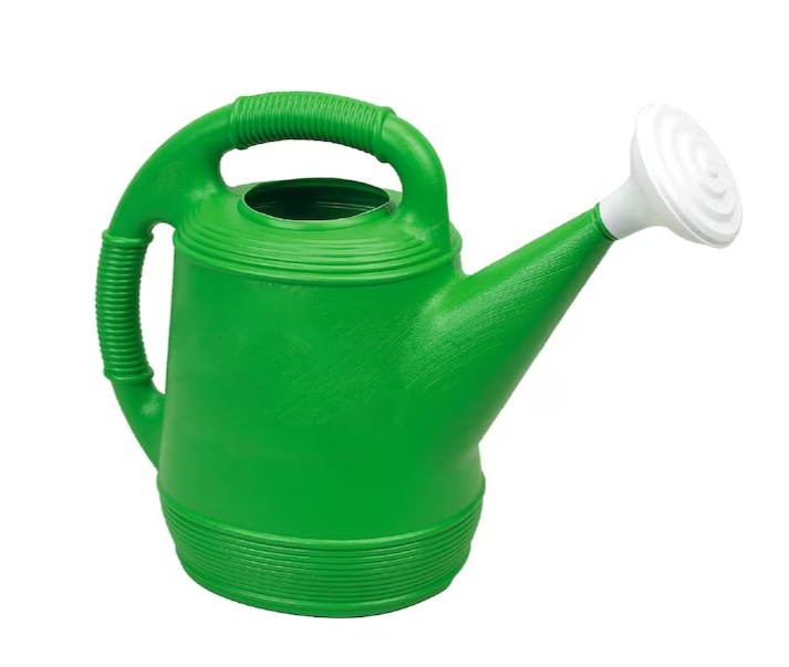 TGD Traditional Watering Can, Lime Green, 2 Gallon (Plastic)
