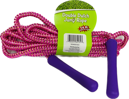 Kids Double Dutch Jump Rope, 14ft.