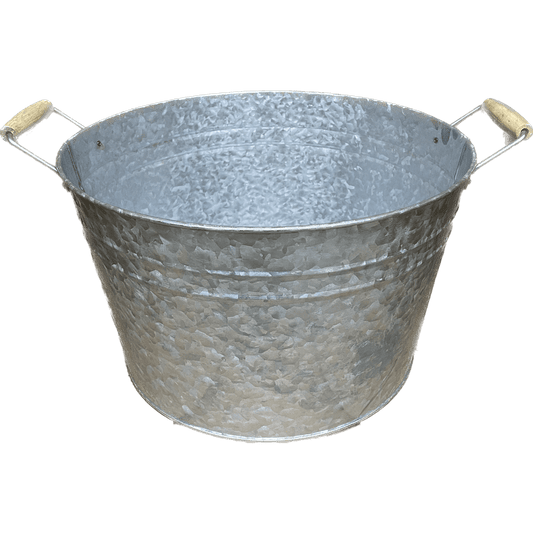 Large Galvanized Bucket