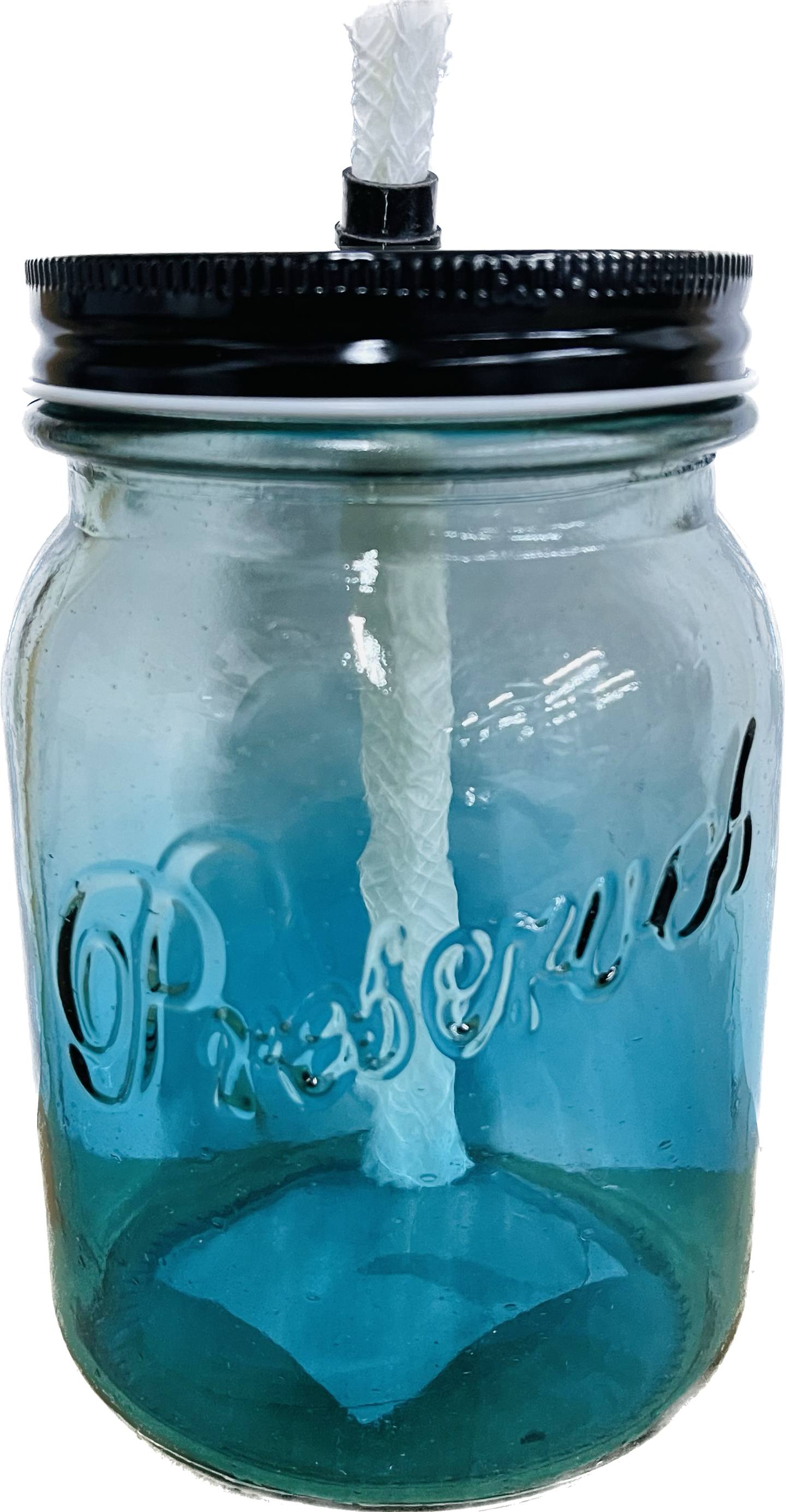 Glass Torch Mason Jar