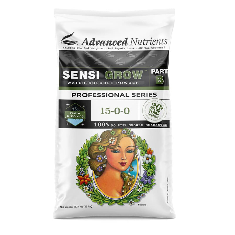 Advanced Nutrients Water-Soluble Powder (WSP) Sensi Pro Grow - Part B, 25lbs