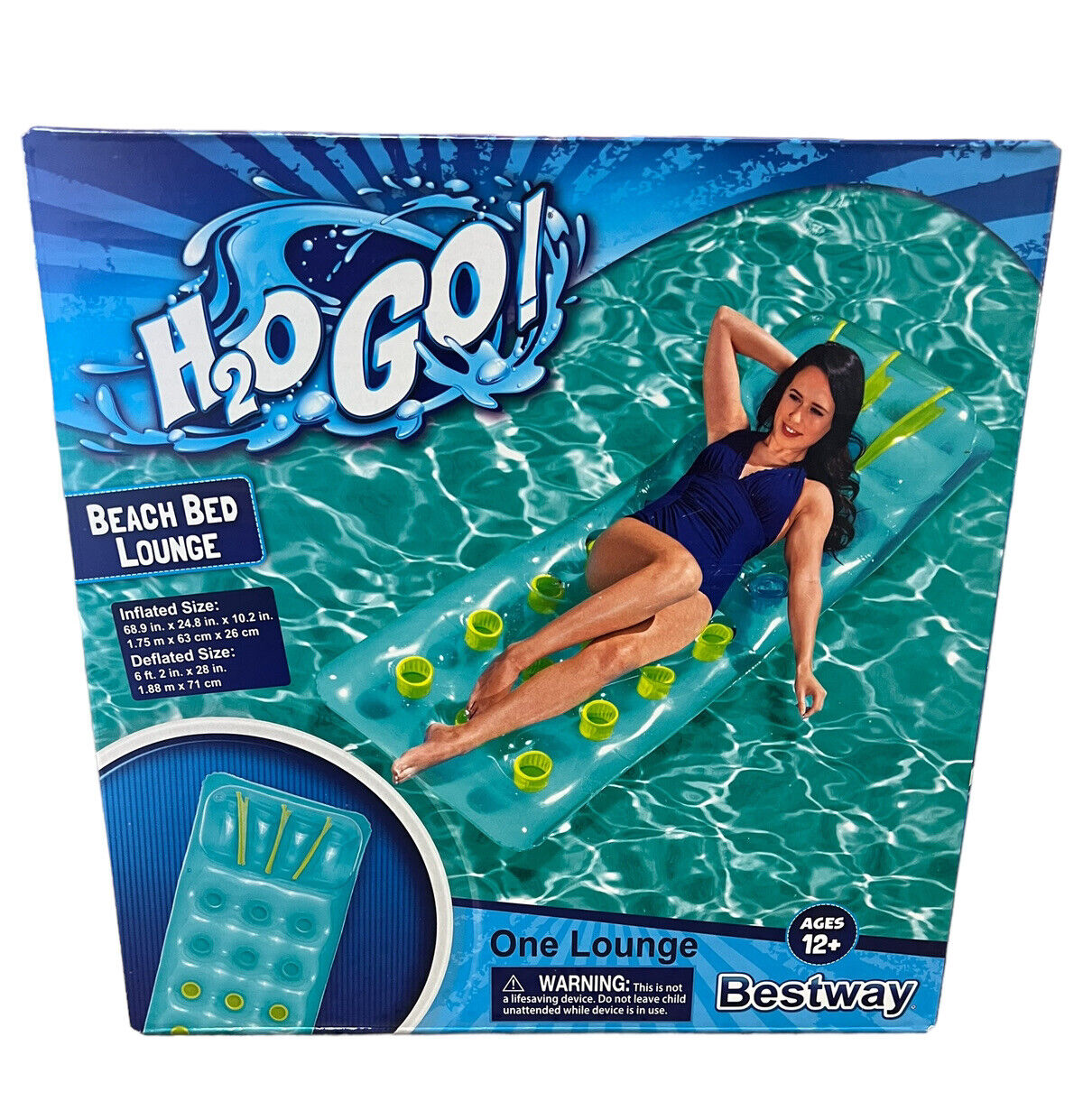 H2OGO! Beach Bed Lounge
