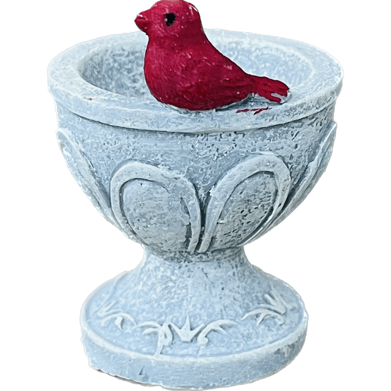 Miniature Bird Garden Decor