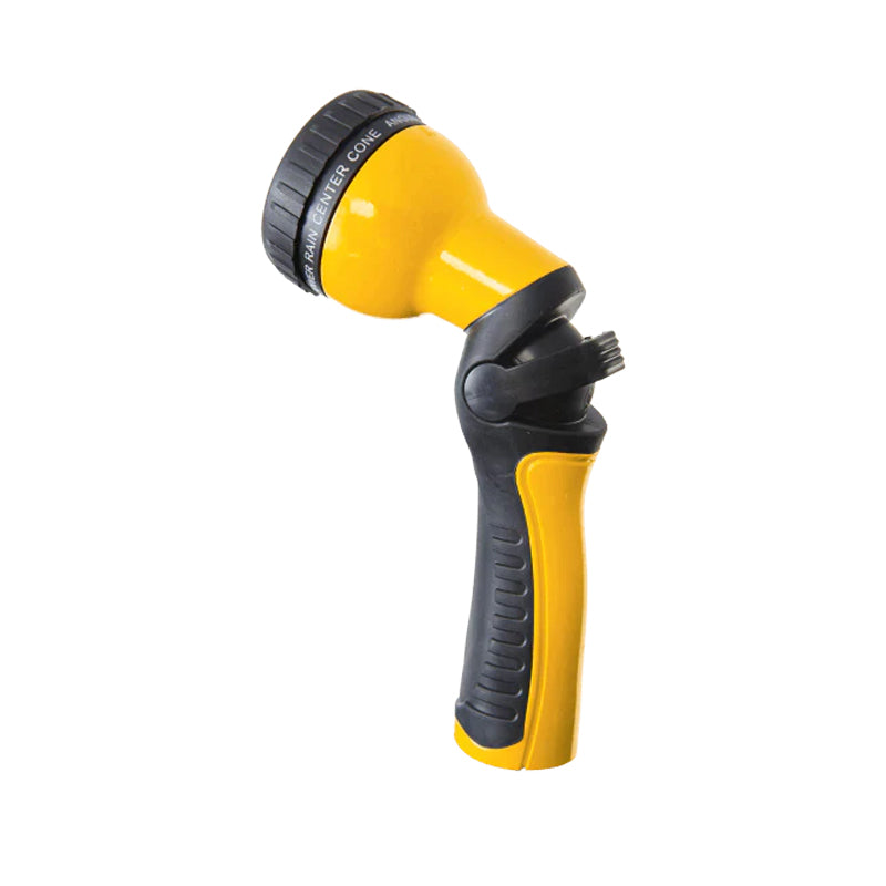 Dramm Revolution Metal 9-Pattern Nozzle, Yellow