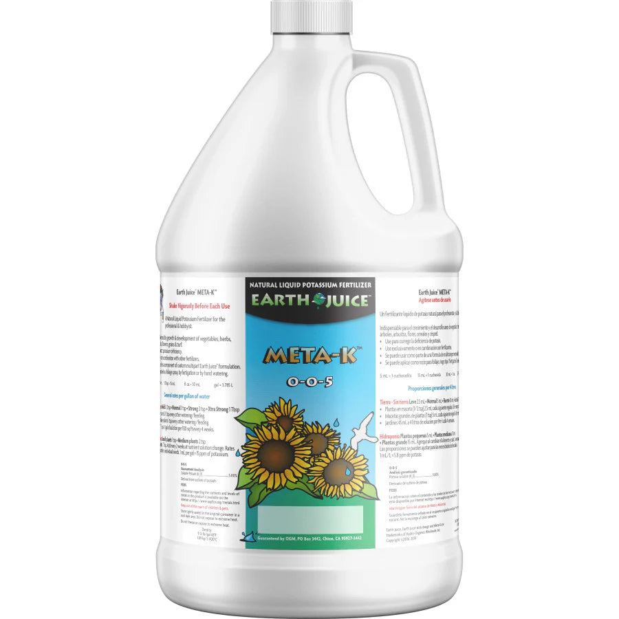 Earth Juice Meta K gallon