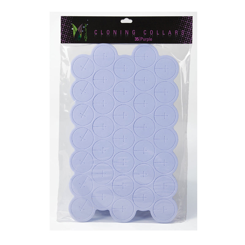 EZ-Clone® Neoprene Insert Soft Cloning Collars 35pk Purple