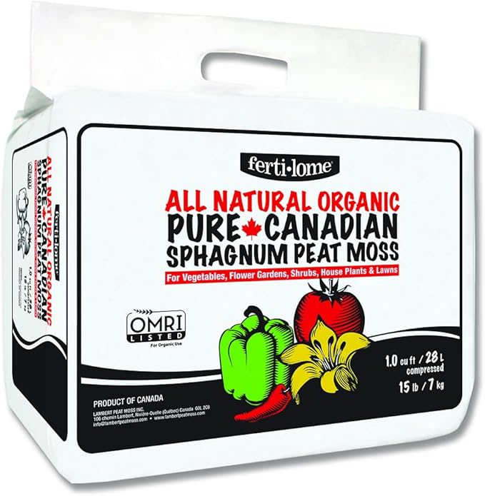 Fertilome 1 cu. ft. Compressed Peat Moss