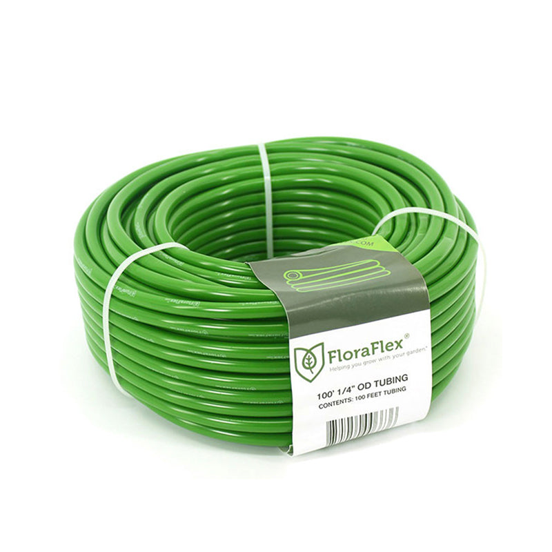 FloraFlex® 3/16 in ID - 1/4 in OD Tubing 100 ft Roll, Green