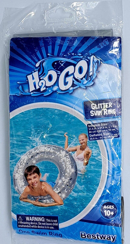 H2OGO! Glitter Swim Ring