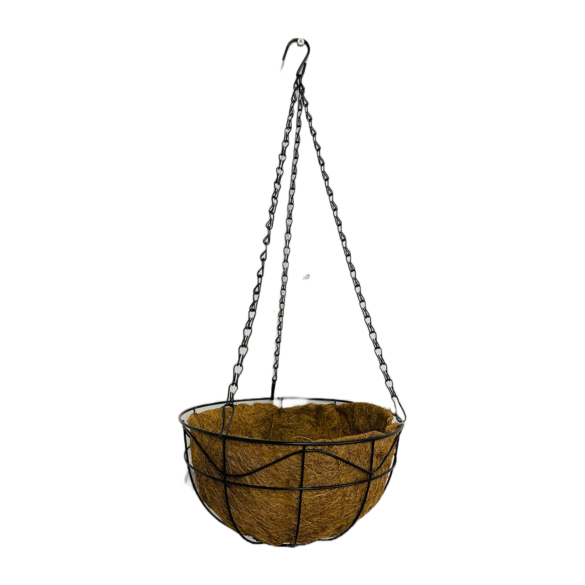 coco hanging planter True Living Outdoors Hanging Coco Basket