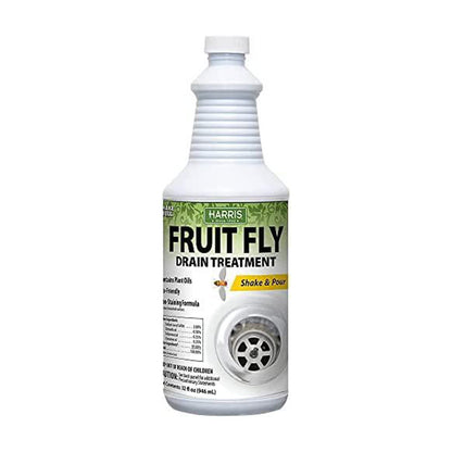 Harris Fruit Fly Drain Treatment, 32oz