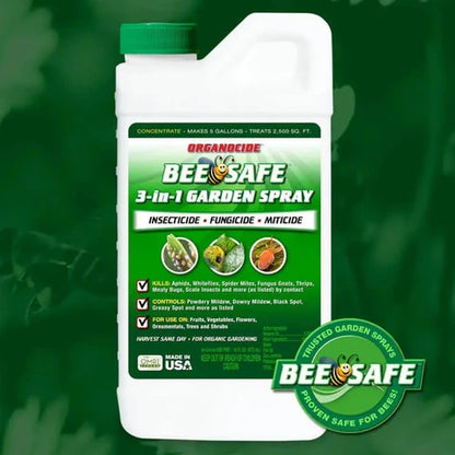 Organocide Bee Safe Organic 3-in-1 Garden Spray 16 oz. Concentrate