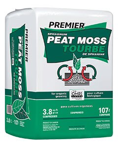 Premier Peat Moss, 3.8 cu ft