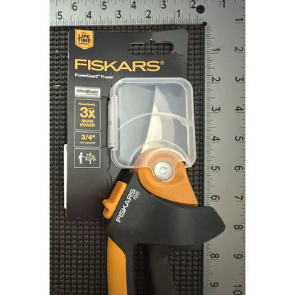 Fiskars PowerGear2 Deluxe Hand Pruner - 3/4" Titanium Blade Coating